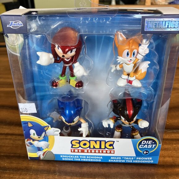 JADA Set of 4 Diecast Figures "Sonic The Hedgehog" Metalfigs - NEW/SEALED - Picture 3 of 12